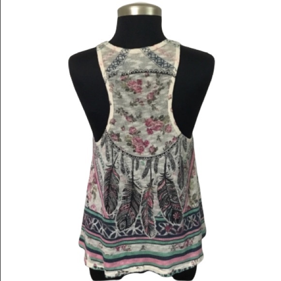 Gaze USA Sleeveless Knit Top Large - Picture 3 of 4